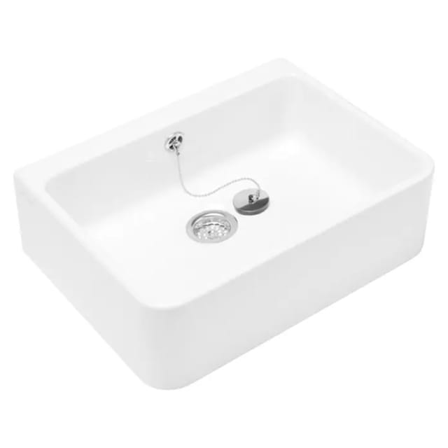 O.novo - Spülbecken, 50x41 cm, Keramik, CeramicPlus, Alpinweiß 632100R1 - Villeroy&boch