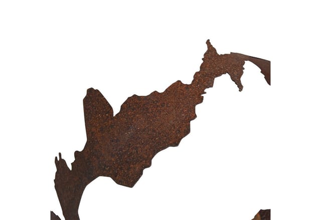 Estexo - Dekofigur Gartendeko Edelrost Skulptur Gartenskulptur Rost Figur Dekoration Deko 38 cm