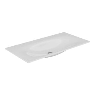 Edition 11 Einbauwaschtisch aus Keramik, 1055x17x538mm, - Keuco