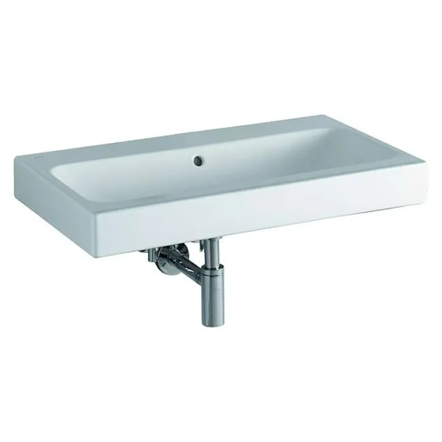 Geberit - iCon Waschtisch 750x485mm weiß, ohne Hahnloch, 124078000