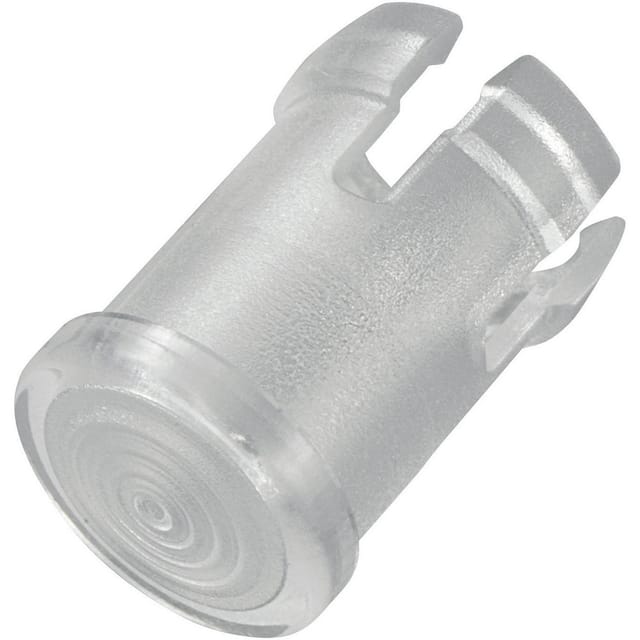 TRU COMPONENTS EDK-1C-PCW Leuchtkappe Transparent Passend für (LEDs) LED 5 mm