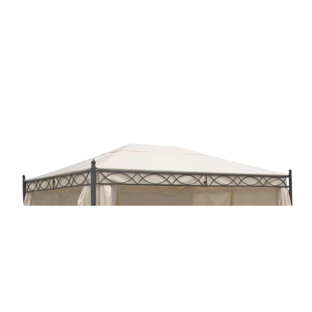 Dachplane für Pavillon Rivoli 3x4 Meter, Farbe ecru