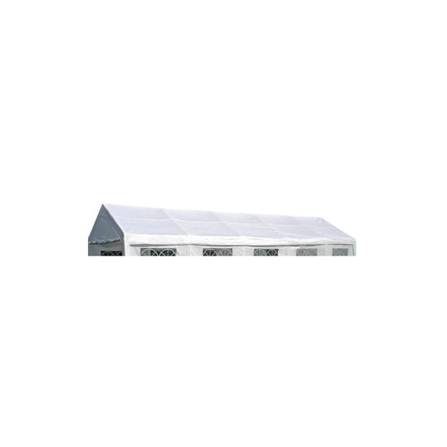 Ersatzdach / Dachplane palma für Zelt 4x10 Meter, pe weiss 180g/m², incl. Spanngummis