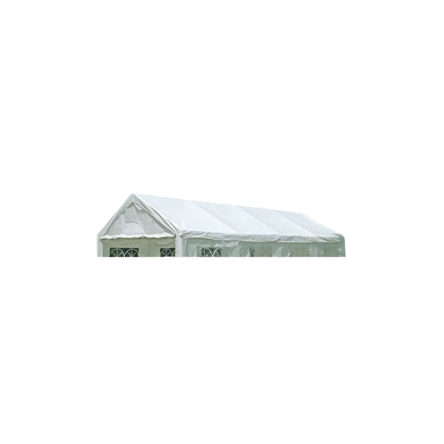 Ersatzdach / Dachplane PALMA für Zelt 4x8 Meter, PVC weiss 480g/m², incl. Spanngummis
