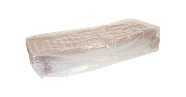 Abdeckhaube Sonnenliege 200x75cm, PE transparent