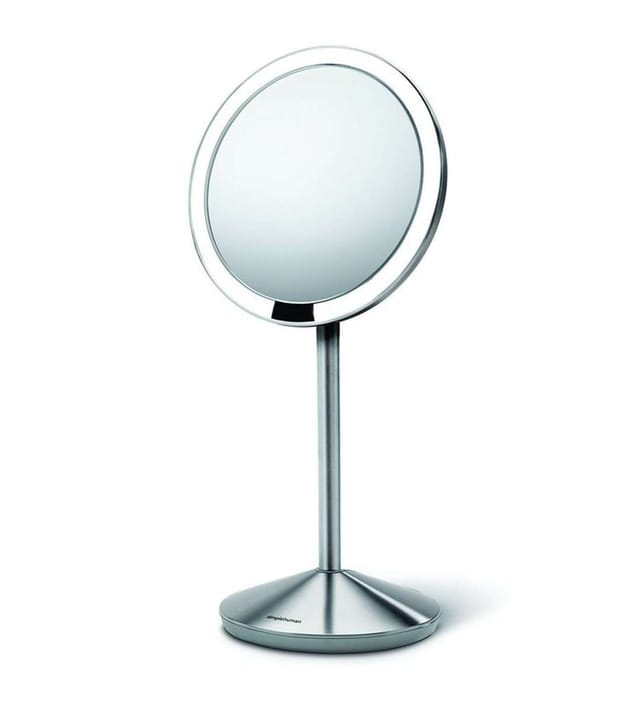 Simplehuman - Kosmetikspiegel - Schminkspiegel mit led Beleuchtung, Edelstahl ST3004