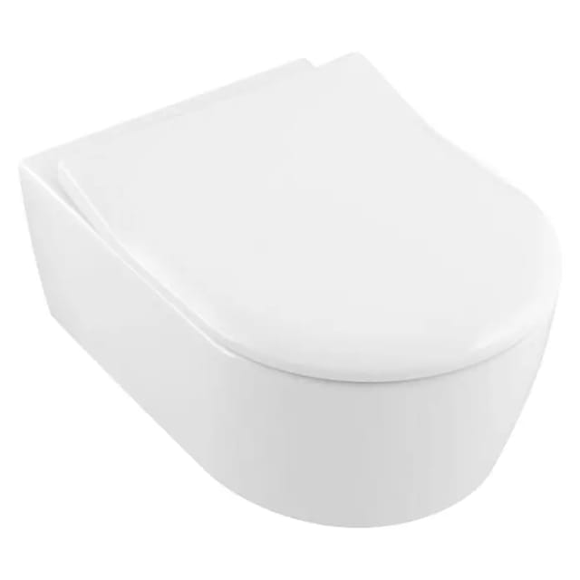 Villeroy & Boch Combi-Pack Avento DirectFlush wandhängend weiß Alpin inkl. WC-Sitz 5656RS01