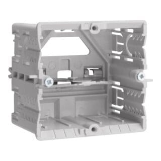 Hager - GLT5000 Brüstungskanal Geräteeinbaudose (l x b) 71 mm x 65 mm 1 St. Lichtgrau