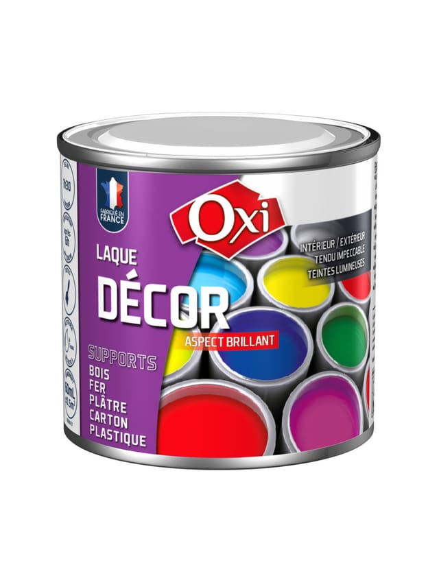 Oxi Laque Décor Acrylique 60 ml Gentian - Oxi
