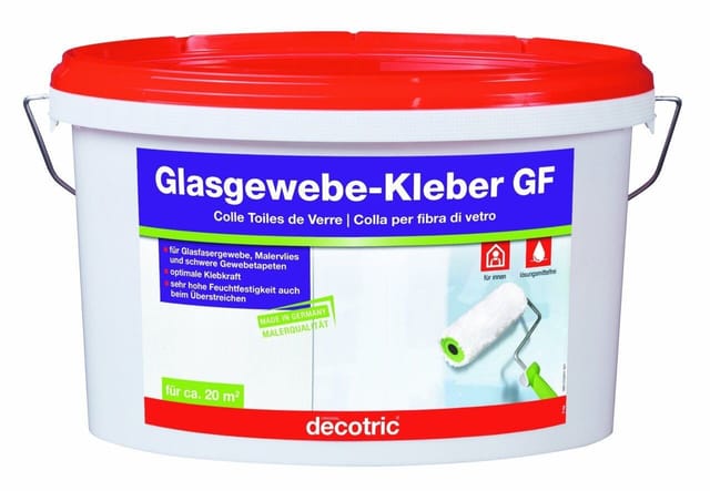 Glasgewebe-Kleber gf 5 kg Kleister - Decotric