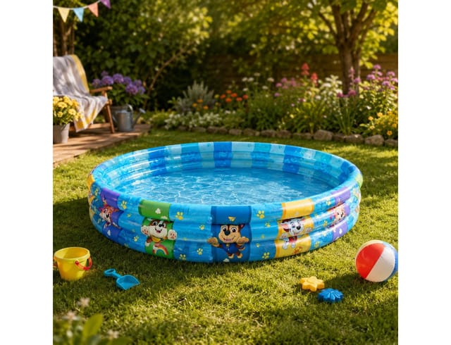 Happy People - Paw Patrol 3-Ring Pool Kinder Planschbecken 150x25cm 16322M