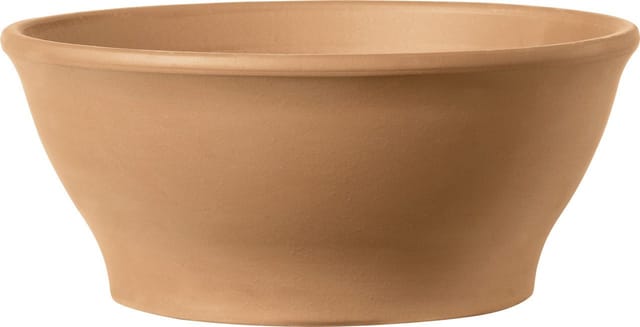 Deroma - Pflanzschale Liscia White Garden tonweiß ø 27 cm Kunststofftöpfe