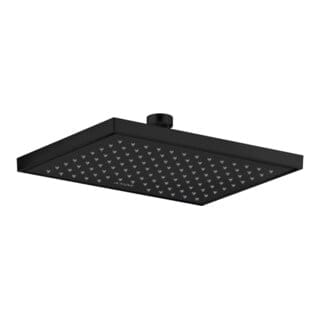 Hansgrohe - Axor Duschprogramm - Kopfbrause 245/185, 1 Strahl, schwarz matt 35373670
