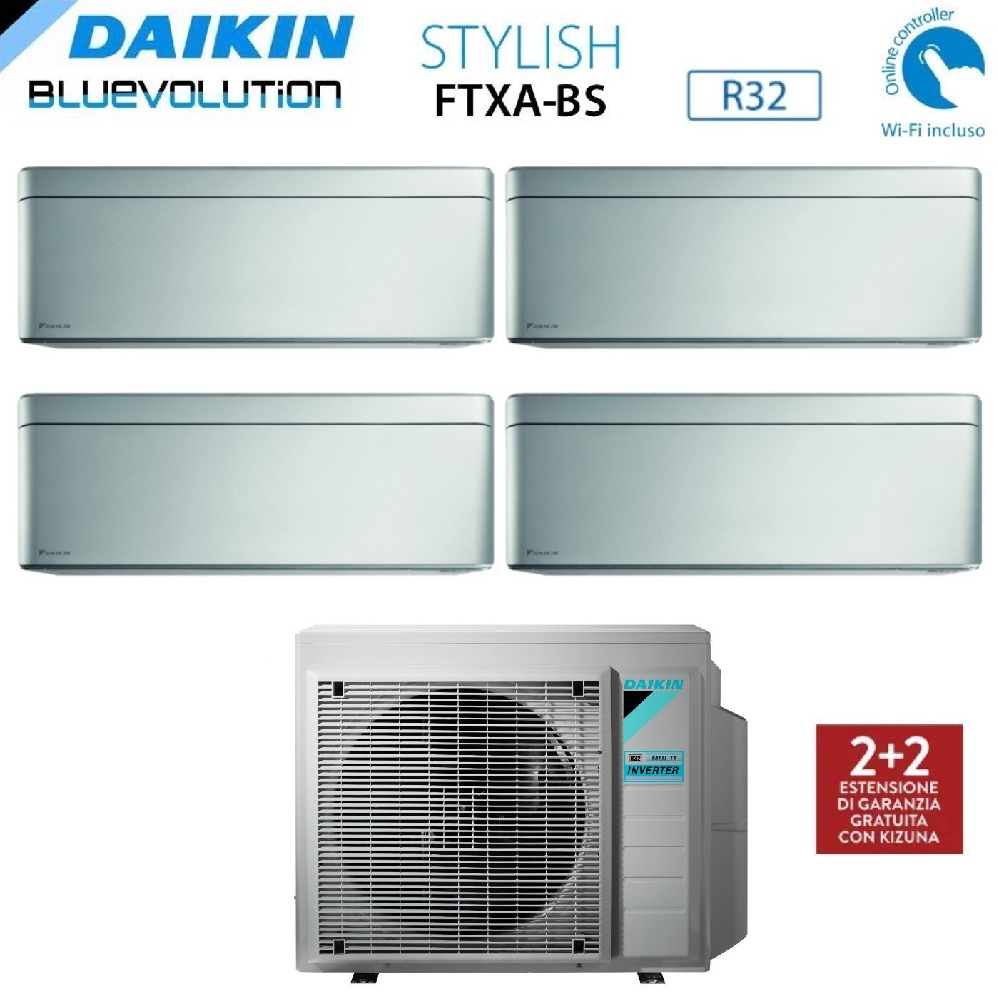 Klimaanlage Daikin Stylish 8 Kw Kühlleistung 9 6 Kw Heizleistung