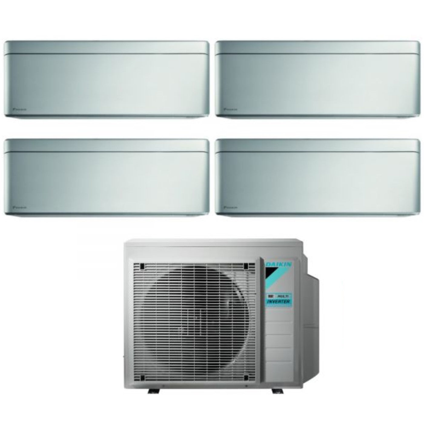 Klimaanlage Daikin Stylish Total Silver 7.4 Kw 61 Db