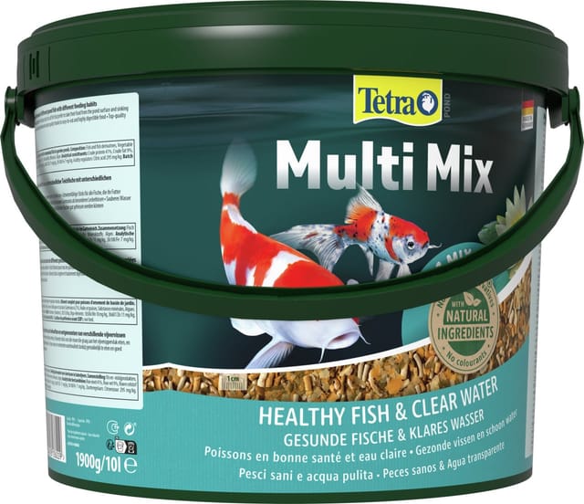 Teichfutter Pond Multi Mix 10 l Teichsticks Gartenteich Sticks Fischfutter - Tetra