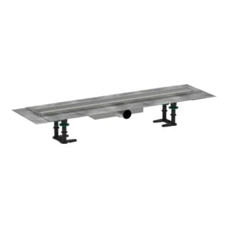 Hansgrohe - RainDrain Compact - Duschrinne 70 cm, mit Gitter, gebürstet Edelstahl 56164800