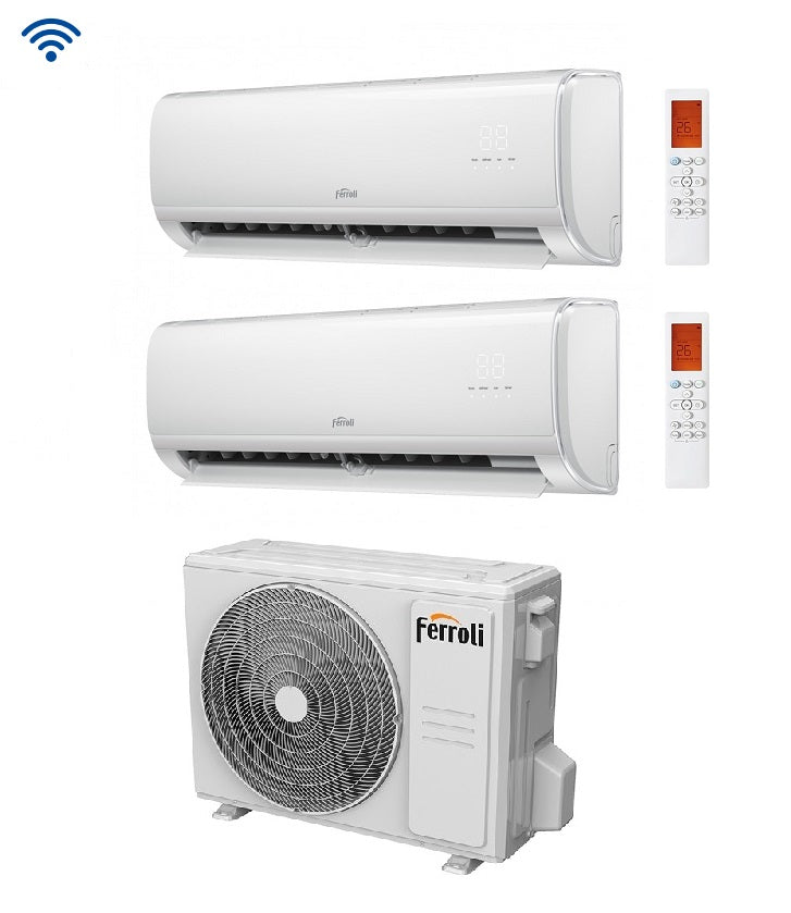 Klimaanlage Ferroli Giada M 12+12 7.91 Kw Kühlung 8.2 Kw Heizung