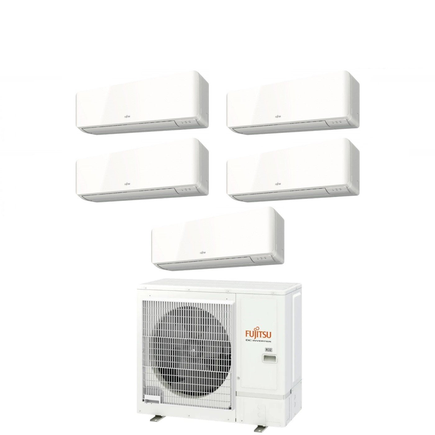 Klimaanlage Fujitsu Penta Split Inverter 9,5 Kw 10,6 Kw