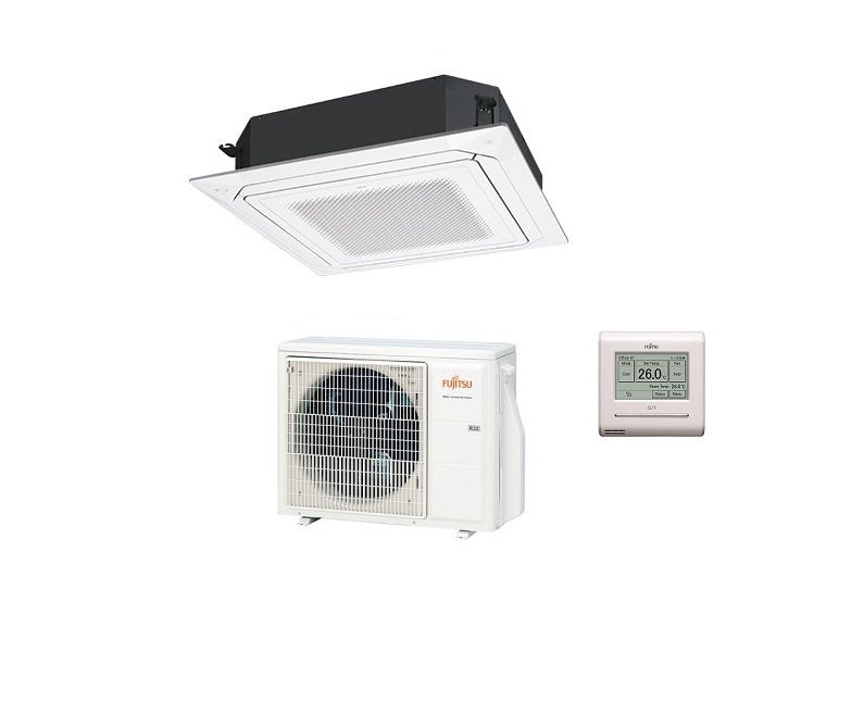 Klimagerät Fujitsu Eco Kr Circular Flow 9.5 Kw 10 Kw Heizung