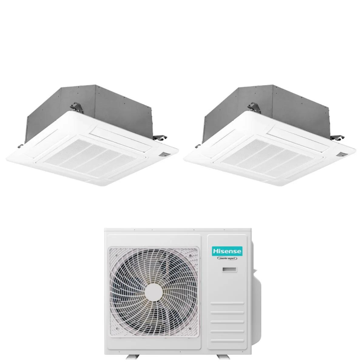 Klimaanlage Hisense Dual Split A Cassetta 10 Kw Kühlung 11 Kw Heizung