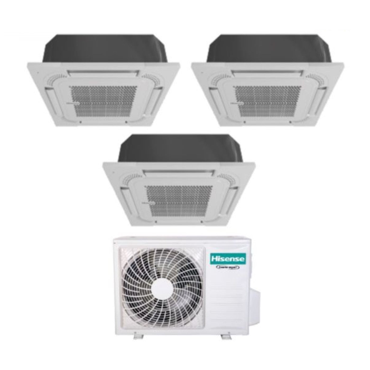 Klimaanlage Hisense Trial Split Inverter Cassette 6.3 Kw 45 Kg