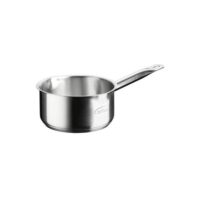 Auflaufform - Inoxibar - Professionell 16 Cm Doppel-ausgießer - Edelstahl - Diffusor-boden - Induktion