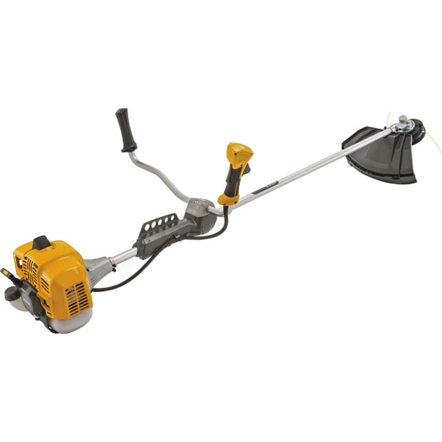 STIGA BC 555 B Benzin-Freischneider - 51,7 ccm Motor, 45 cm Schnittbreite, Fahrradlenker, Tap&Go Kopf, 3T Messer und doppelter Tragegurt inklusive