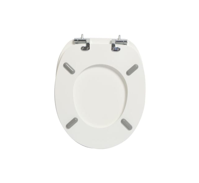 Primaster - WC-Sitz mit Absenkautomatik Montreal weiß Toilettendeckel abnehmbar