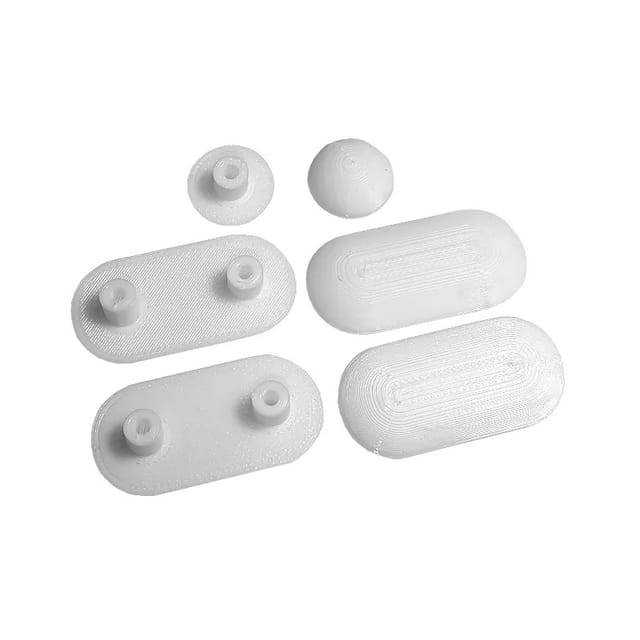 Espinosa - Set runde Puffer für WC-Sitze selles Antibes und Equipage