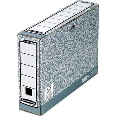 Bankers Box Archivschachtel System 1080001 grau/weiß