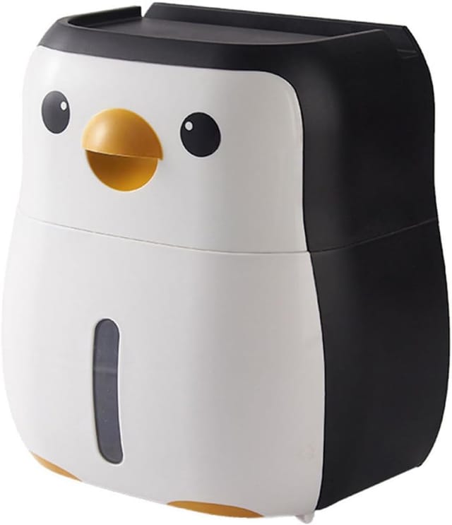 Toilettenpapierhalter Pinguin Wandhalterung Toilettenpapierhalter wasserdichte Toilettenpapier-Aufbewahrungsbox