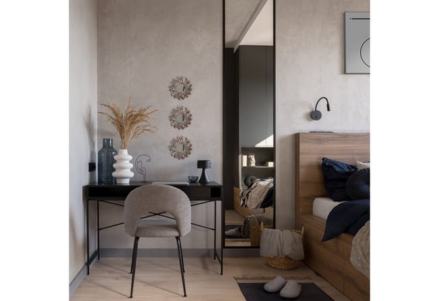 Relaxdays - Spiegel 3er Set, runder Sonnenspiegel, Wohnzimmer, Flur, Dekospiegel, ø je 24 cm, Kunststoff-Rahmen, bronze