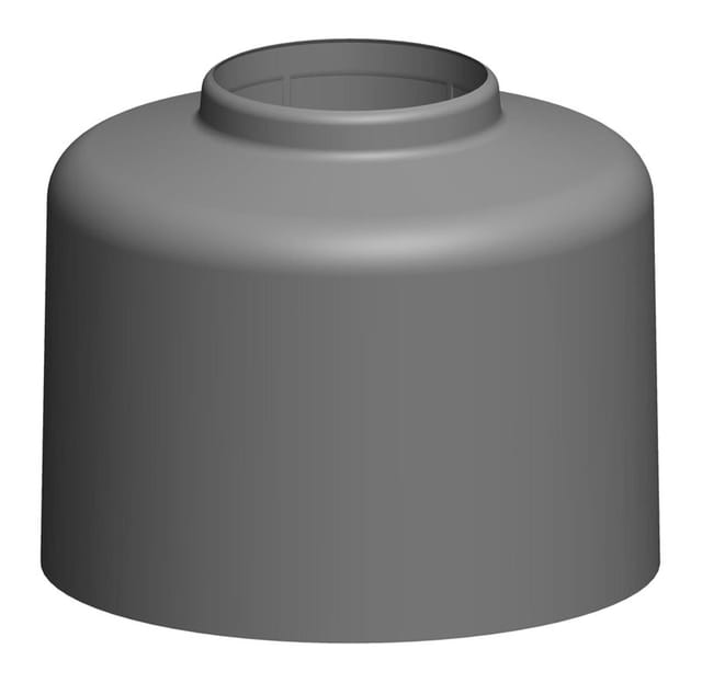ATEC Haubentop DN 60 schwarz , 160365