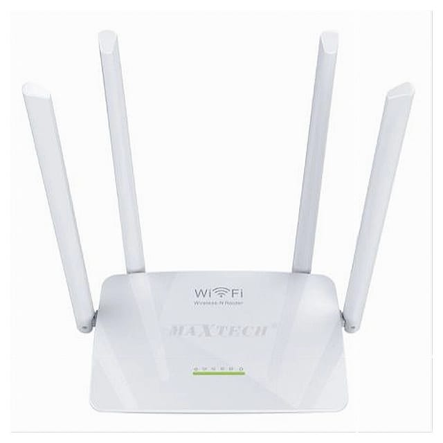 Trade Shop - WLAN-ROUTER-NETZWERK-REPEATER 300 MBit/s Signalverstärker MAXTECH LV-WR08 -