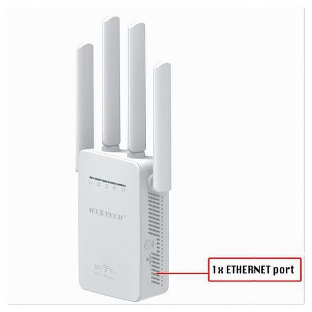 Trade Shop - extender ethernet wireless router wifi signal repeater Maxtech LV-WR09 -