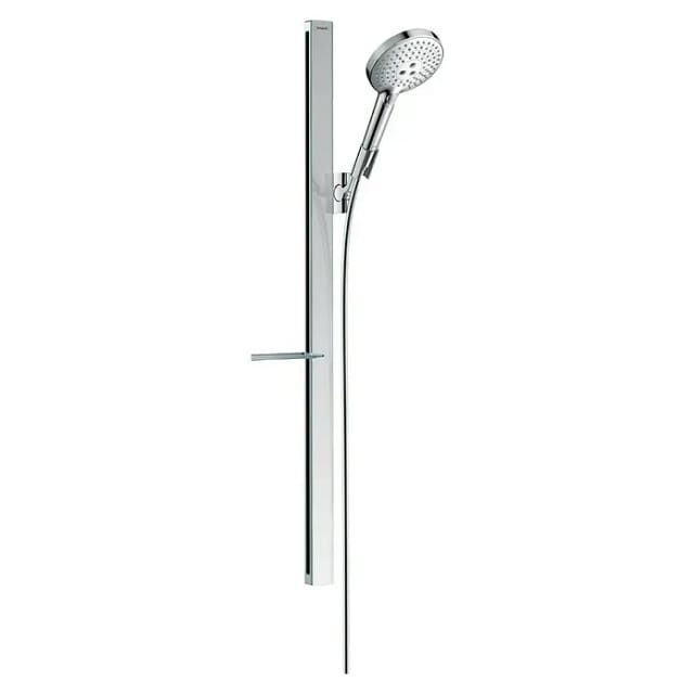 Hansgrohe - Raindance Select s - Brausegarnitur 120, EcoSmart 9l/min, 3 Strahlen, Duschstange 90 cm, verchromt 27649000