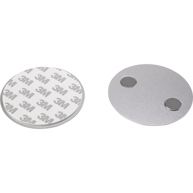 Magnet-Befestigung für Rauchwarnmelder (ø x t) 60 mm x 5 mm - Sygonix