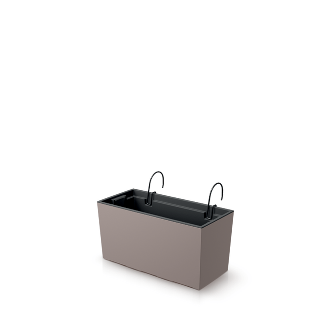 Prosperplast Blumenkasten URBI CASE W Weiß 58 cm
