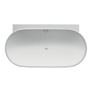Duravit - Luv Badewanne, Vorwandversion, 2 Rückenschrägen, nahtlose