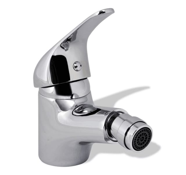 Badezimmer Bidet Mischbatterie Chrom Vidaxl