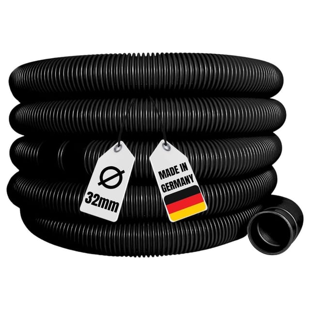 Aquaristikwelt24 - 1,5 Meterware 32mm 1 1/4' Solarschlauch Poolschlauch Muffenabstand 1,5m