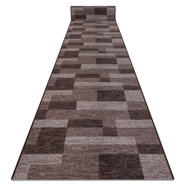 Läufer Antirutsch icona braun 67cm brown 67x140 cm