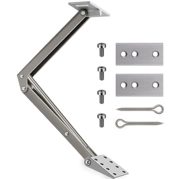 No Brand - Deuba Automatischer Fensteröffner Gewächshaus 7,5 kg Hubkraft 45cm Öffnungshöhe stufenloser Öffnungswinkel Fensterheber