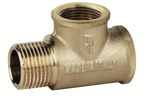 Fp Pattaroni - T-Stück mit Innengewinde- und Außengewinde F138 3/4'Mx3/4'Fx3/4'F