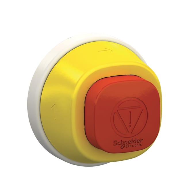 Schneider Electric - ZB5AS84W2B Not-Aus-Taster 24 v IP66, IP67, IP69, IP69K 1 St.