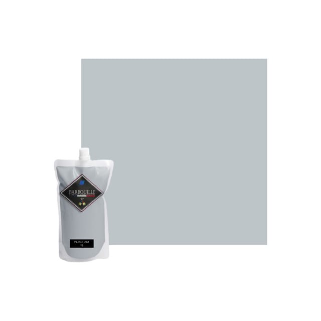 BARBOUILLE auswaschbare Acrylfarbe Samt - Für Wände und Decken - 1L - Fluctuat-Grau
