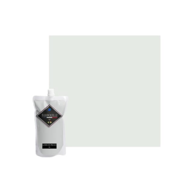 Barbouille - auswaschbare Acrylfarbe Samt - Für Wände und Decken - 1L - Weiß London frogs