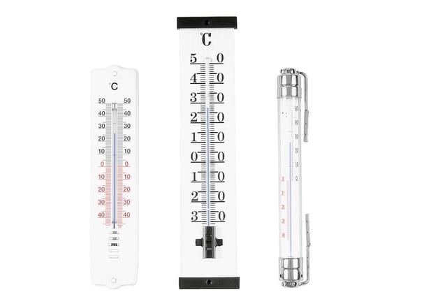 Innen/Außenthermometer Alumium
