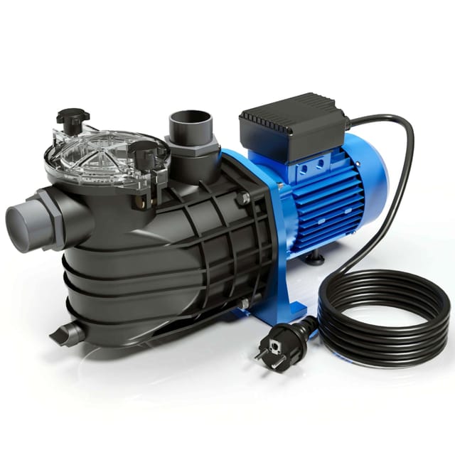Pool Pumpe 26400 l/h 2200 W Schwimmbadpumpe Filterpumpe Umwälzpumpe Pool